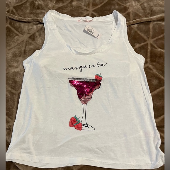 La Vie En Rose Pyjama Top - Picture 1 of 5